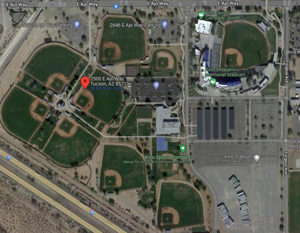 Fields & Maps | Tucson Amateur Baseball